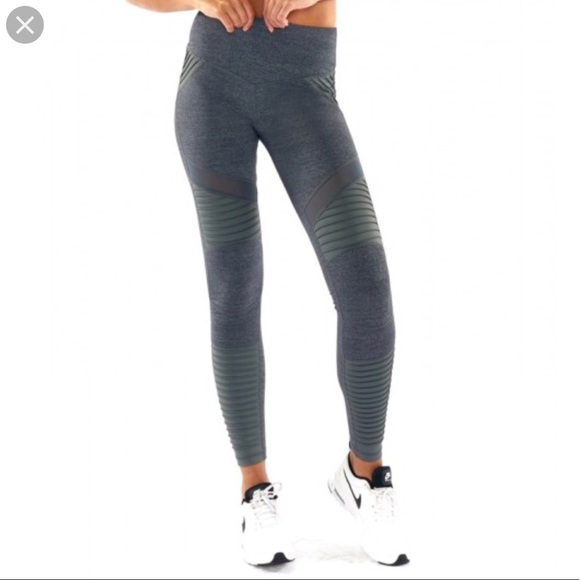 L'URV Pants - 🖤EUC🖤 Grey Marl L'urv Fever Pitch Moto Legging